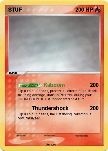 Pokemon STUF