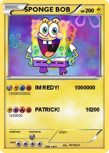 Pokemon SPONGE BOB