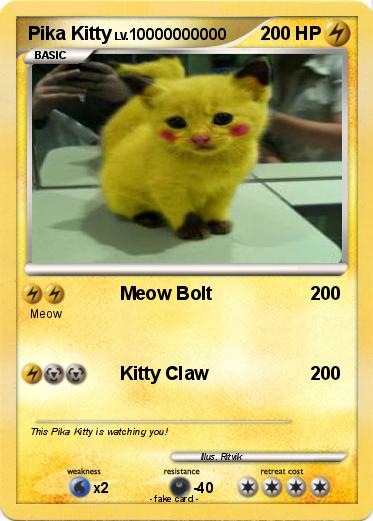 Pokemon Pika Kitty