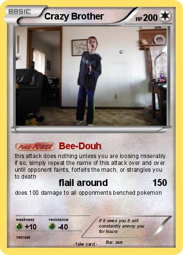 Pokemon Crazy Brother