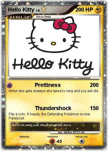 Pokemon Hello Kitty