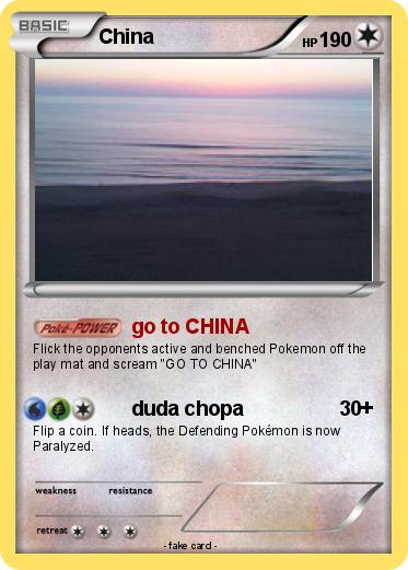 Pokemon China