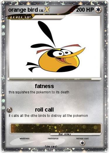 Pokemon orange bird