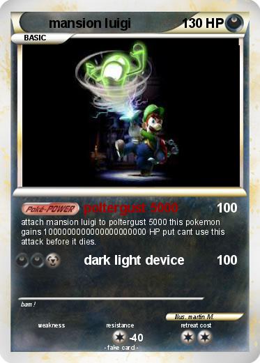 Pokemon mansion luigi