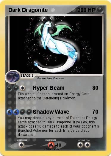 Pokemon Dark Dragonite