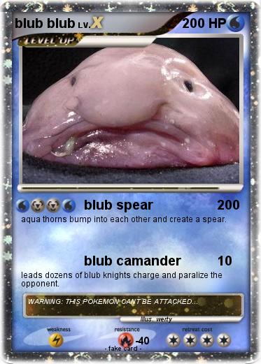 Pokemon blub blub