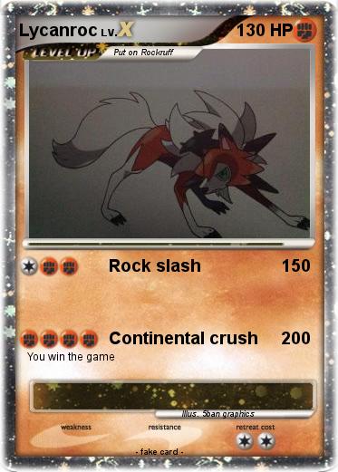 Pokemon Lycanroc