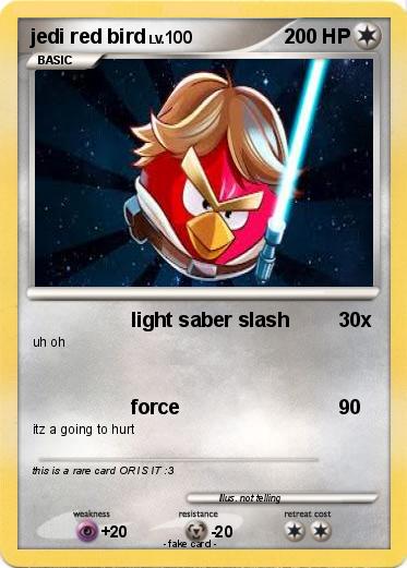 Pokemon jedi red bird