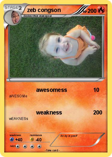 Pokemon zeb congson