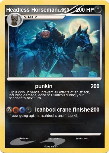 Pokemon Headless Horseman