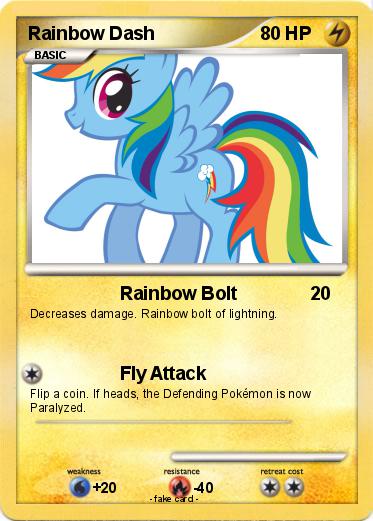 Pokemon Rainbow Dash