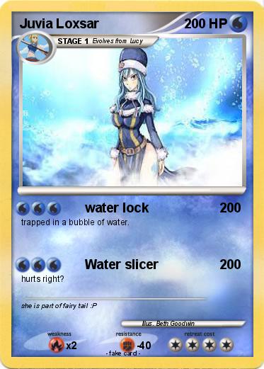 Pokemon Juvia Loxsar