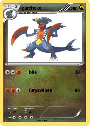 Pokemon garchoke