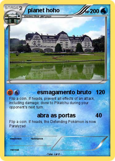 Pokemon planet hoho
