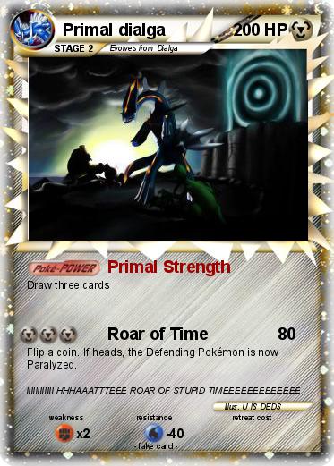 Pokemon Primal dialga
