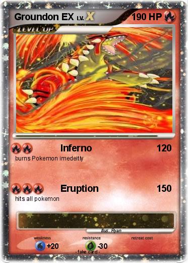 Pokemon Groundon EX