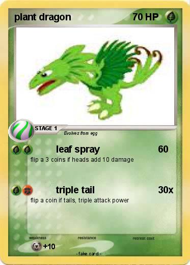 Pokemon plant dragon