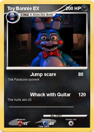 Pokemon Toy Bonnie EX