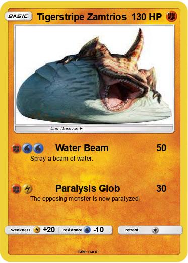 Pokemon Tigerstripe Zamtrios