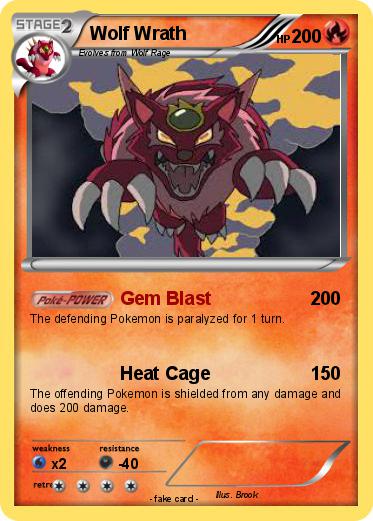 Pokemon Wolf Wrath