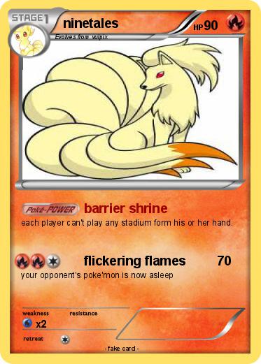 Pokemon ninetales