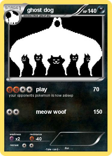 Pokemon ghost dog