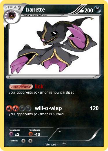 Pokemon banette