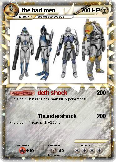Pokemon the bad men