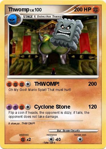 Pokemon Thwomp