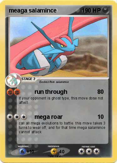 Pokemon meaga salamince