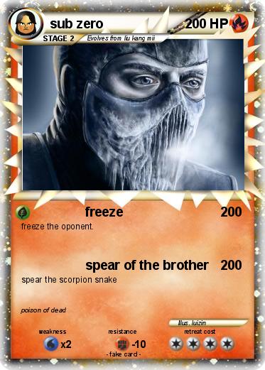 Pokemon sub zero
