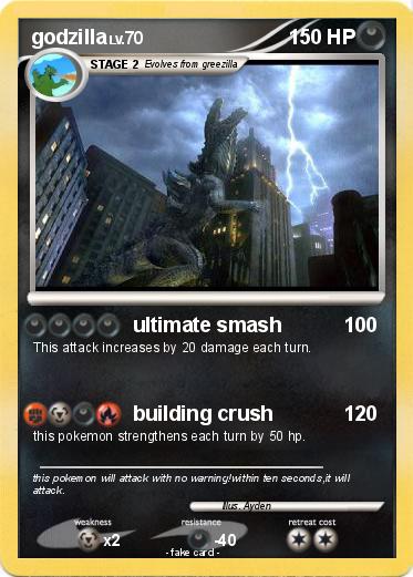 Pokemon godzilla