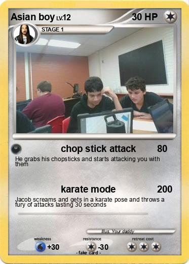Pokemon Asian boy