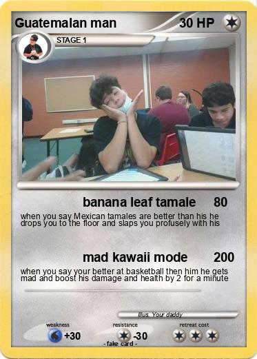 Pokemon Guatemalan man