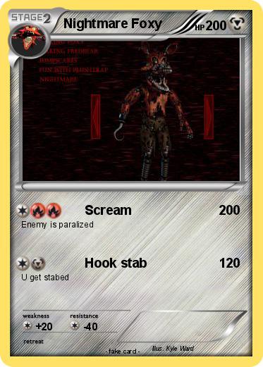 Pokemon Nightmare Foxy