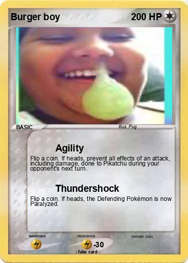 Pokemon Burger boy