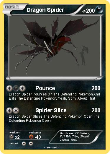 Pokemon Dragon Spider