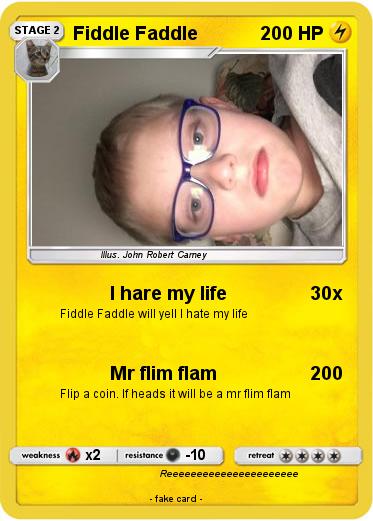 Pokemon Fiddle Faddle