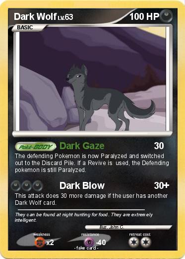 Pokemon Dark Wolf