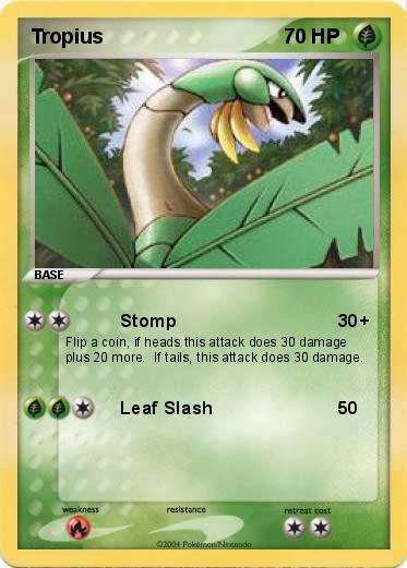 Pokemon Tropius