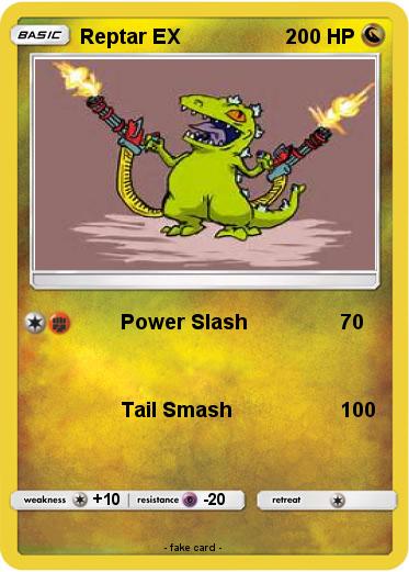Pokemon Reptar EX