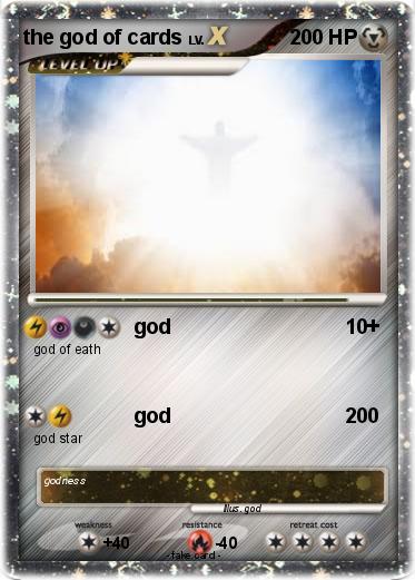 Pokemon the god of cards