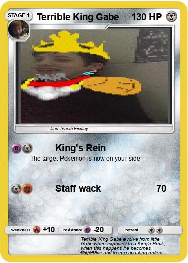 Pokemon Terrible King Gabe