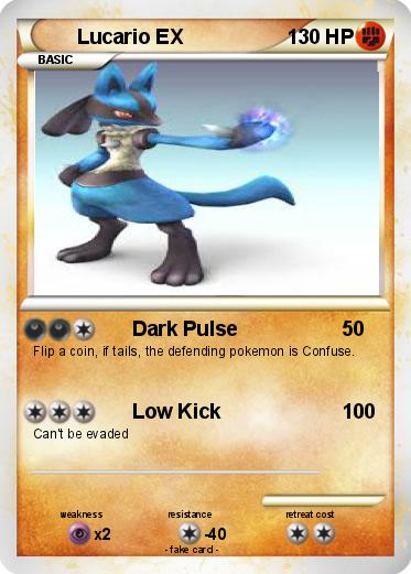 Pokemon Lucario EX
