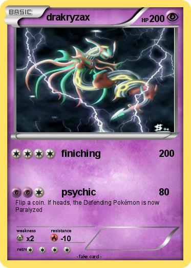 Pokemon drakryzax