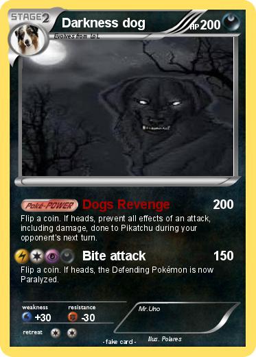 Pokemon Darkness dog