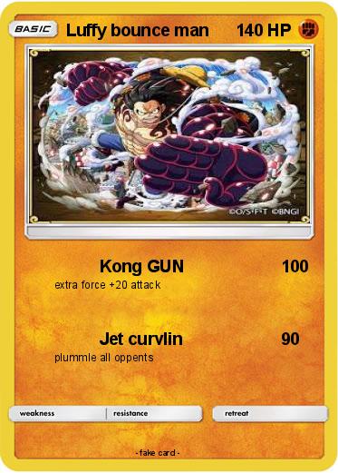 Pokemon Luffy bounce man