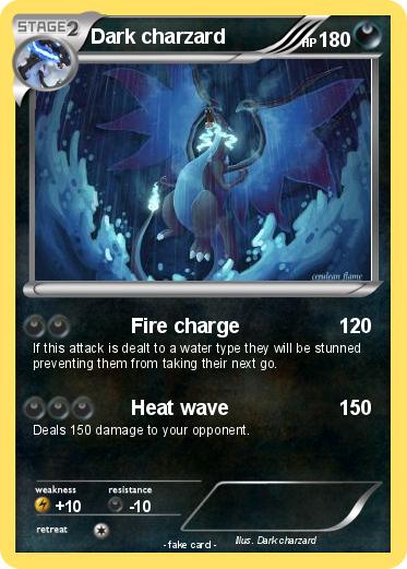 Pokemon Dark charzard