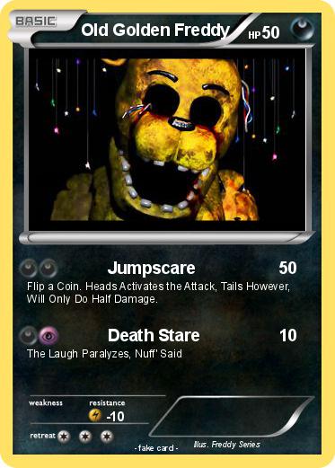 Pokemon Old Golden Freddy