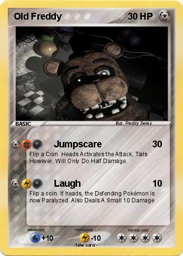 Pokemon Old Freddy